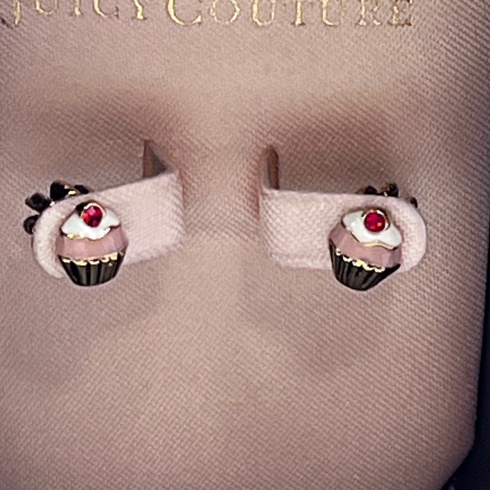 Juicy Couture Cupcake Stud Earrings